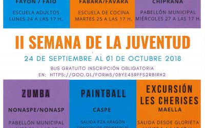 II SEMANA DE LA JUVENTUD