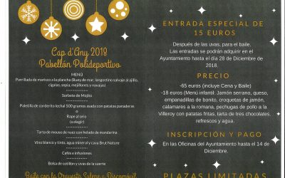 CAP D’ANY 2018 Pabellón Polideportivo